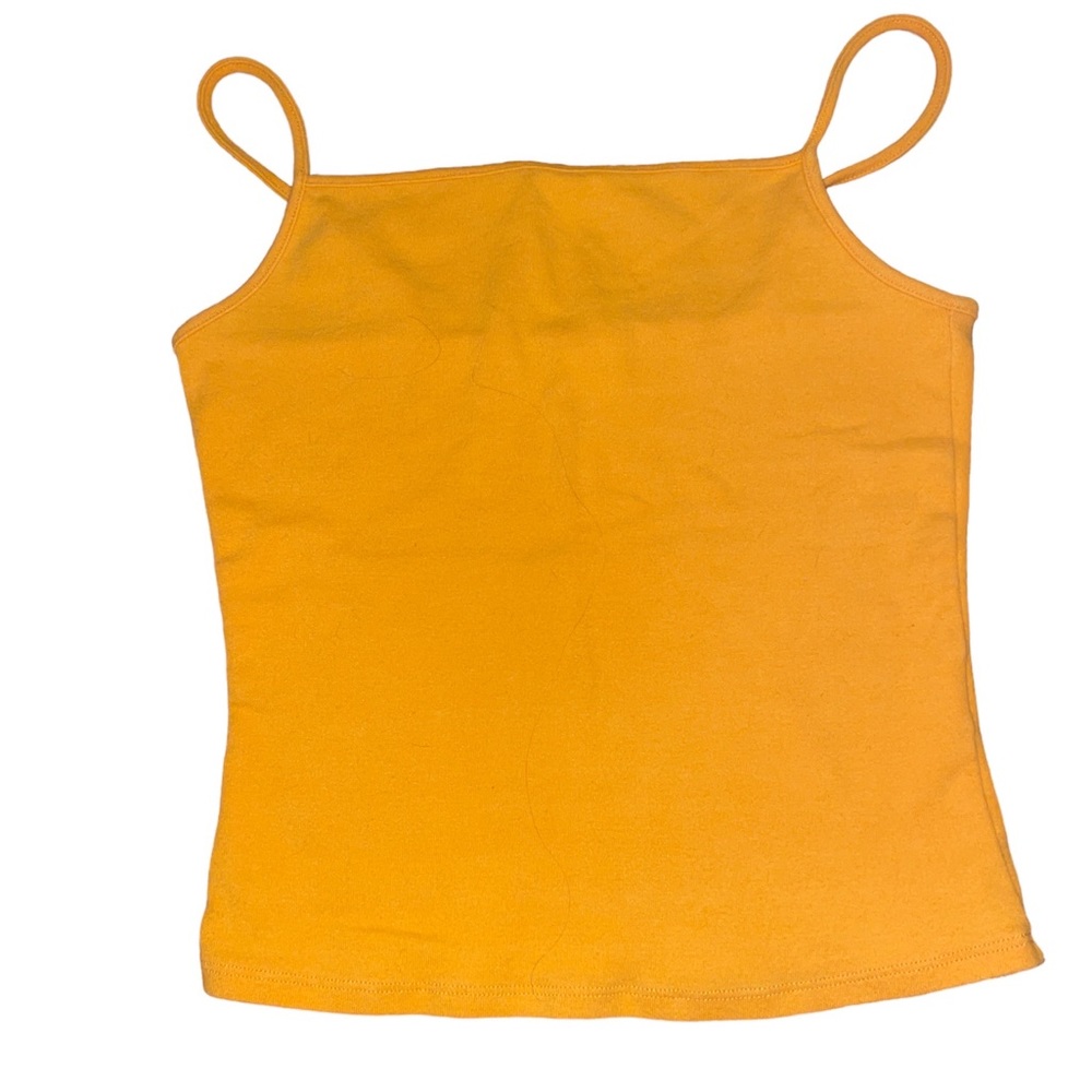 Yellow garage tank top